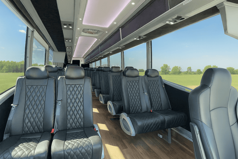 coach bus in Bowling Green